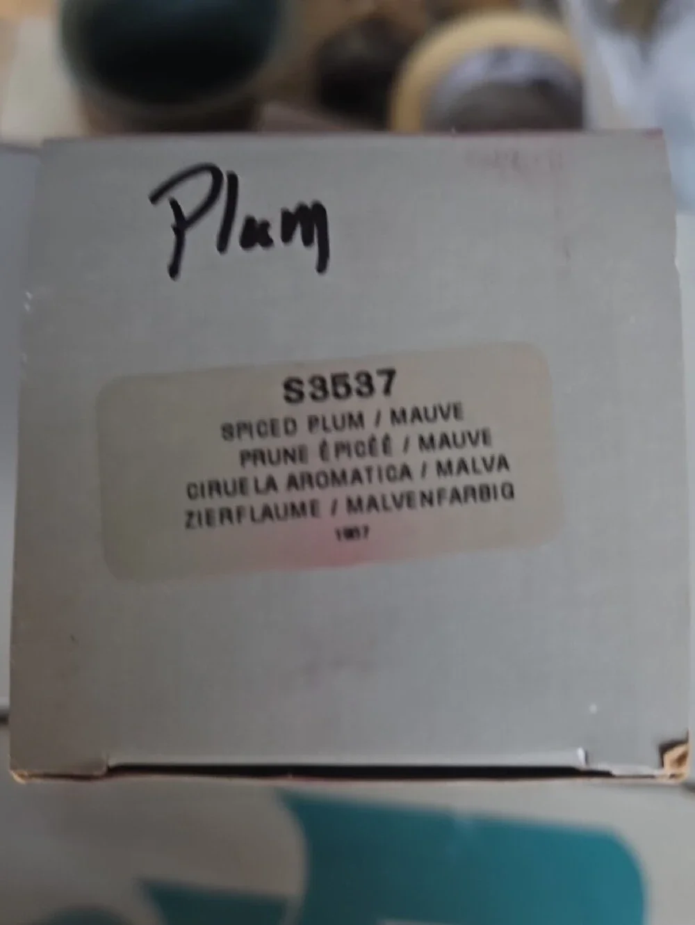 Vintage PartyLite Scented Pillar Candle